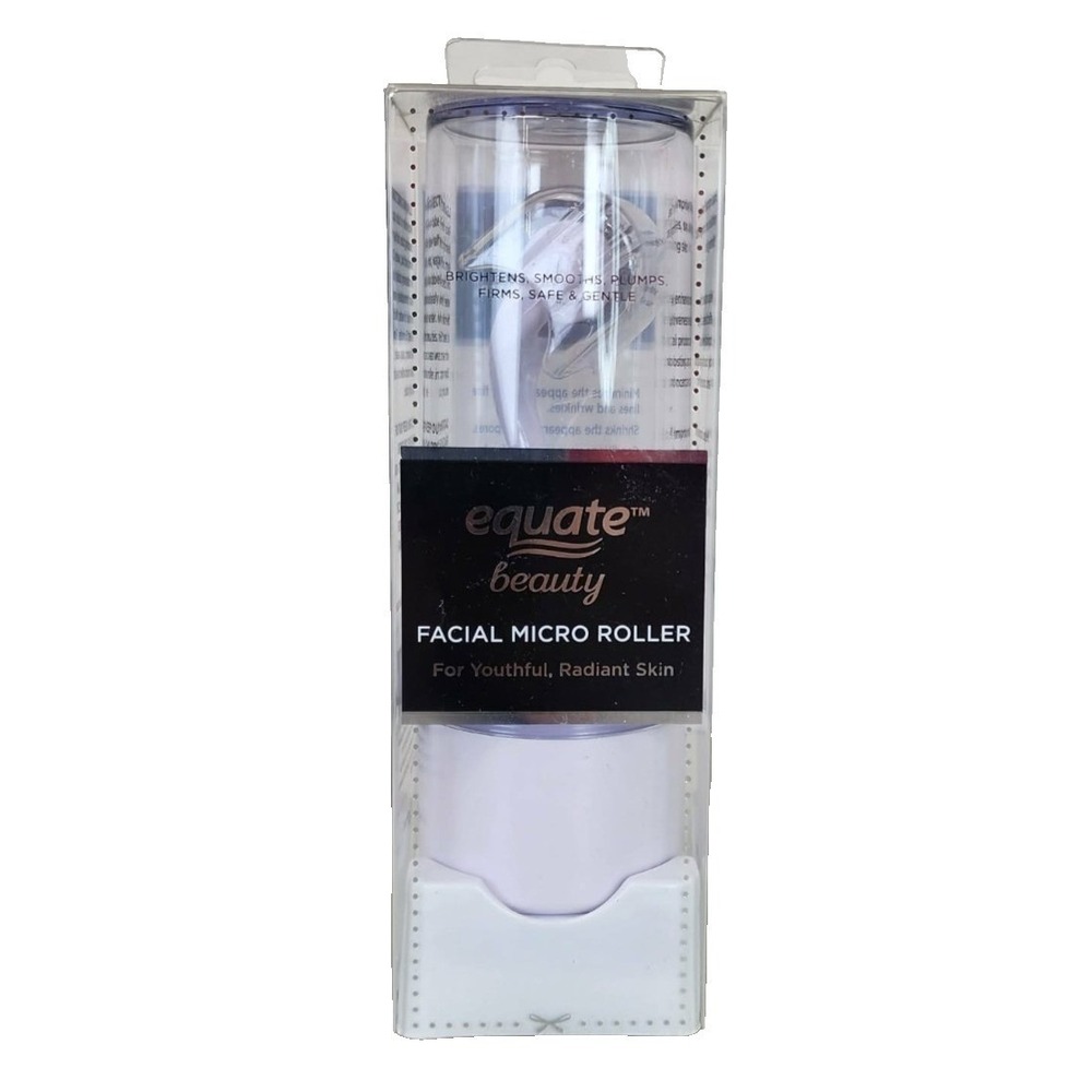 Equate Beauty White Facial Micro Roller‎ New In Box Skincare Anti Aging Tool